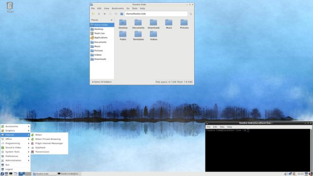 LXDE 0.99.2 Fedora 28