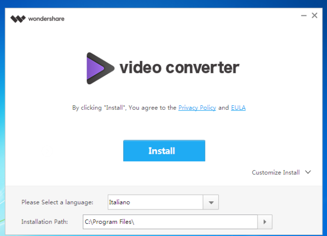 Wondershare Video Converter Ultimate: gestite al meglio i filmati! 1 video converter ultimate installazione