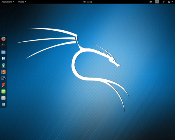 Kali Linux 2018.2 GNOME 3