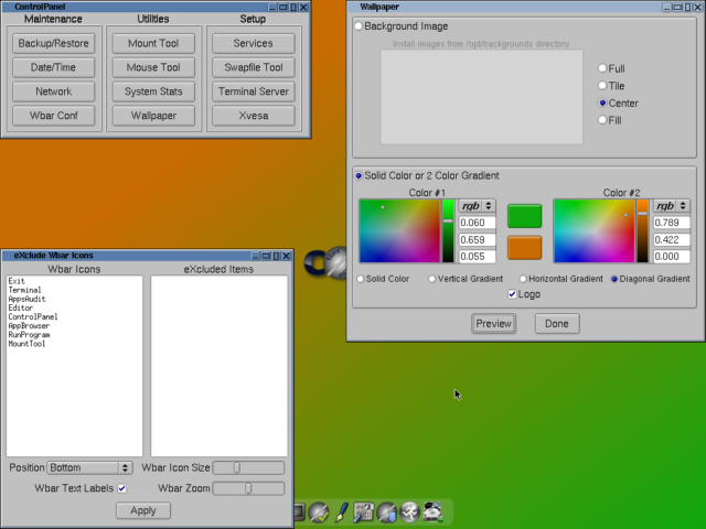 Tiny Core Linux 8.5 applicazioni