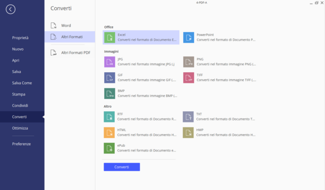 pdfelement conversione