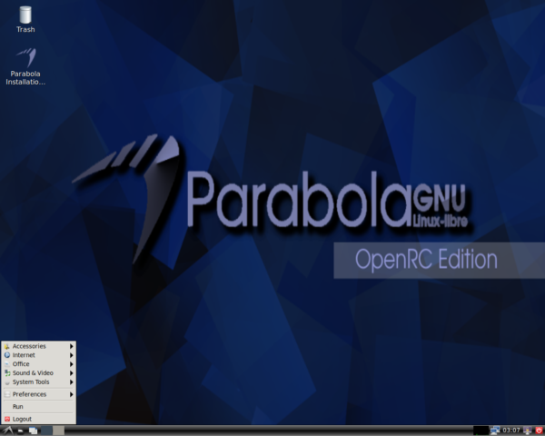 Parabola GNU/Linux-libre 2 Parabola GNU Linux libre 2017 Desktop LXDE
