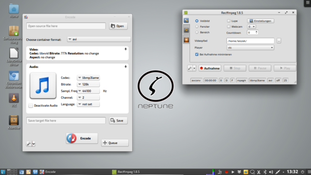 neptune 4.5 KDE Apps