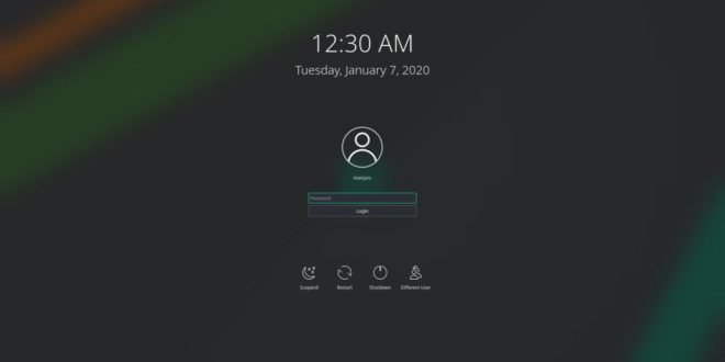 Manjaro 19.0 Preview: edizioni KDE e GNOME disponibili al Download! 1 manjaro linux login